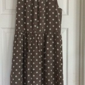 Madwell polka dot dress